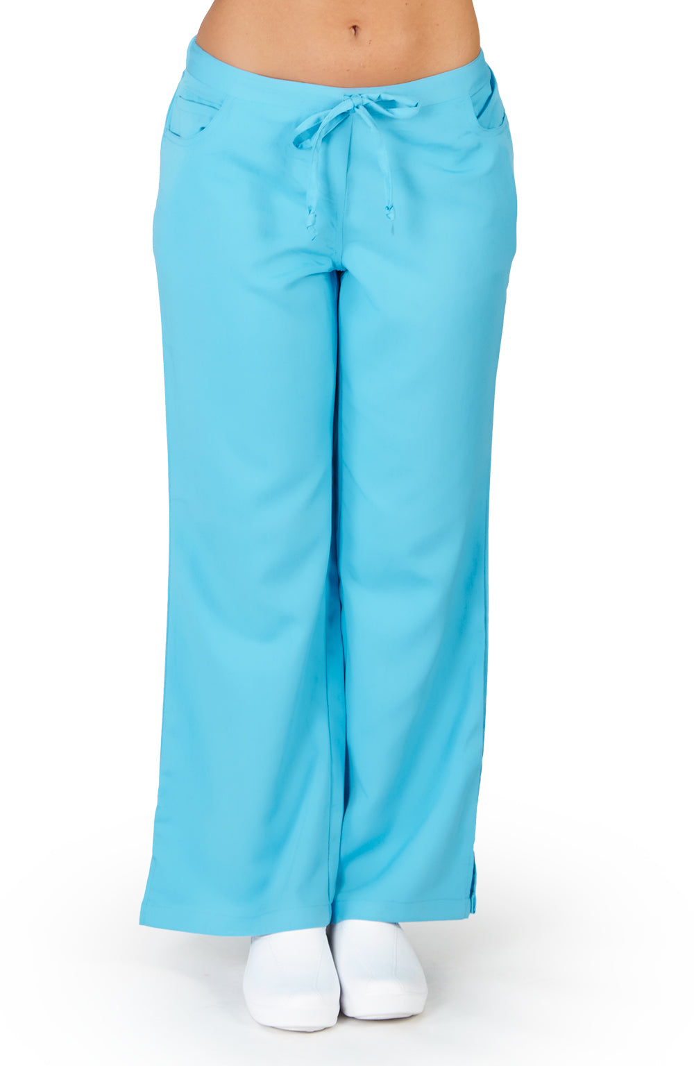 UltraSoft Medical Nurse Uniform Womens Junior Fit 5 Pocket Scrub Pant - PETITES