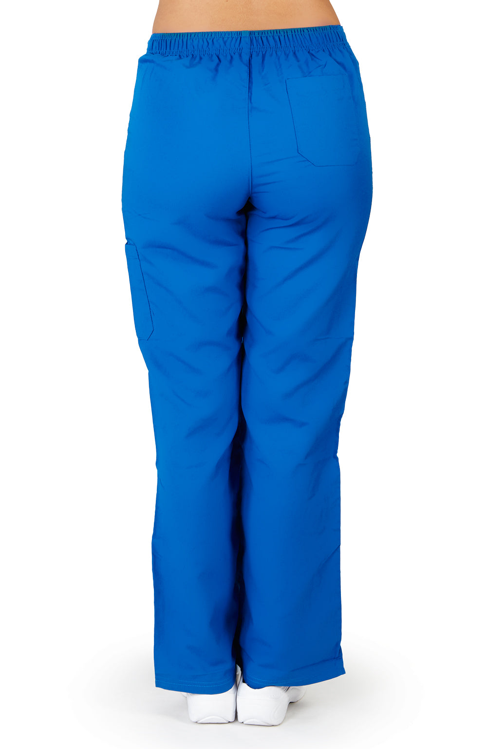 Pacific ave Women's Wide Waistband Scrub Pants with Cargo Pocket