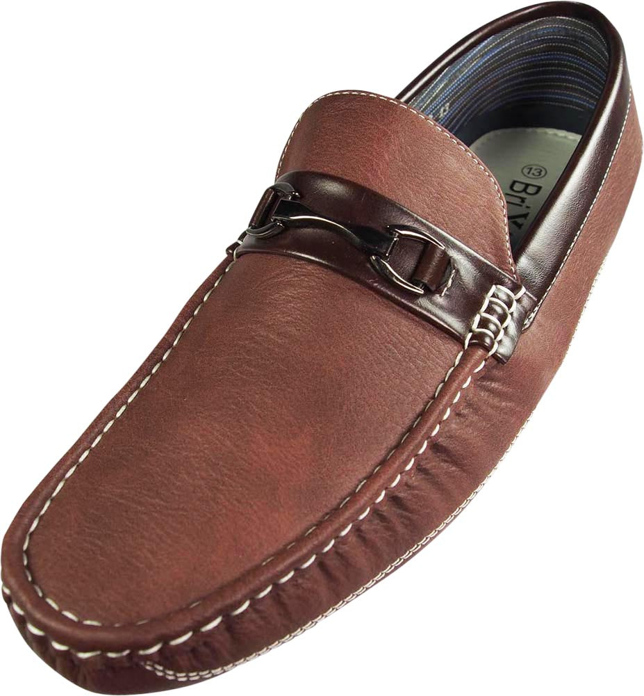 Norty Mens Moda Italy Fashion Driving Casual Loafers Boat Shoes Moc