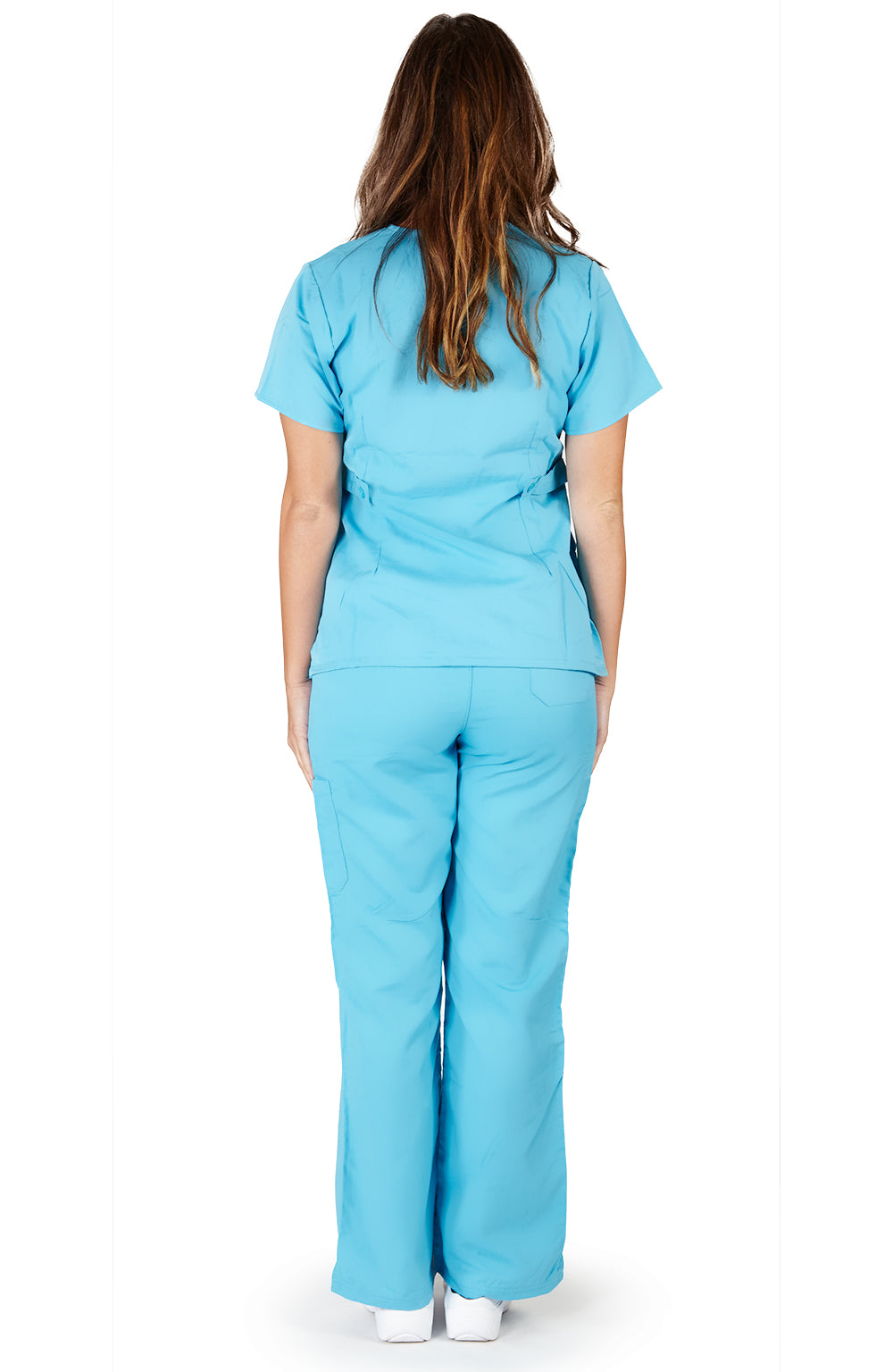 Ultra Soft Medical Nurse Uniform Premium Women's Junior Fit Mock Wrap Scrub Sets