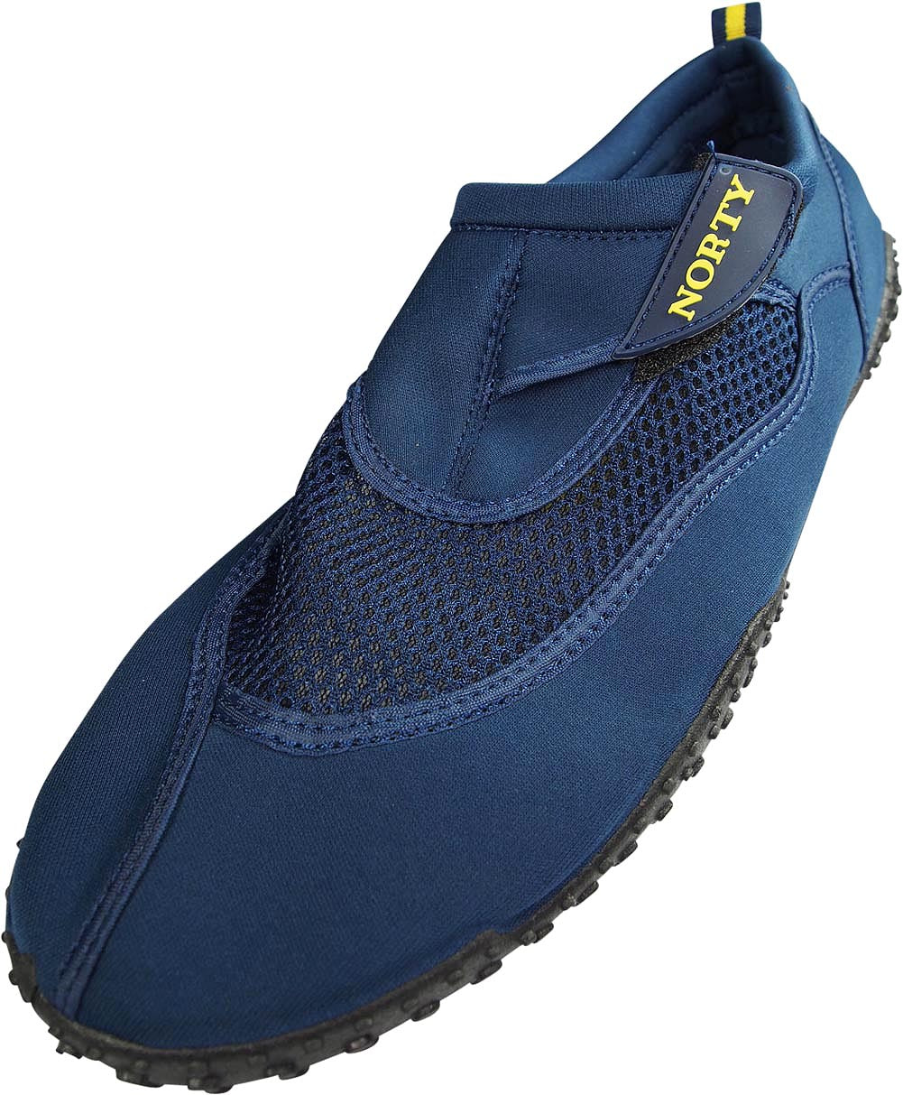 Norty Mens Big Sizes 13-17 Water Shoe Aqua Sock Pool Beach Surf Slip On