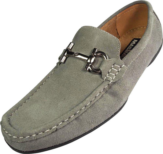 Mens Masimo Suede Dress Driving Moccasin Casual Loafer Slip On Fashion Shoe