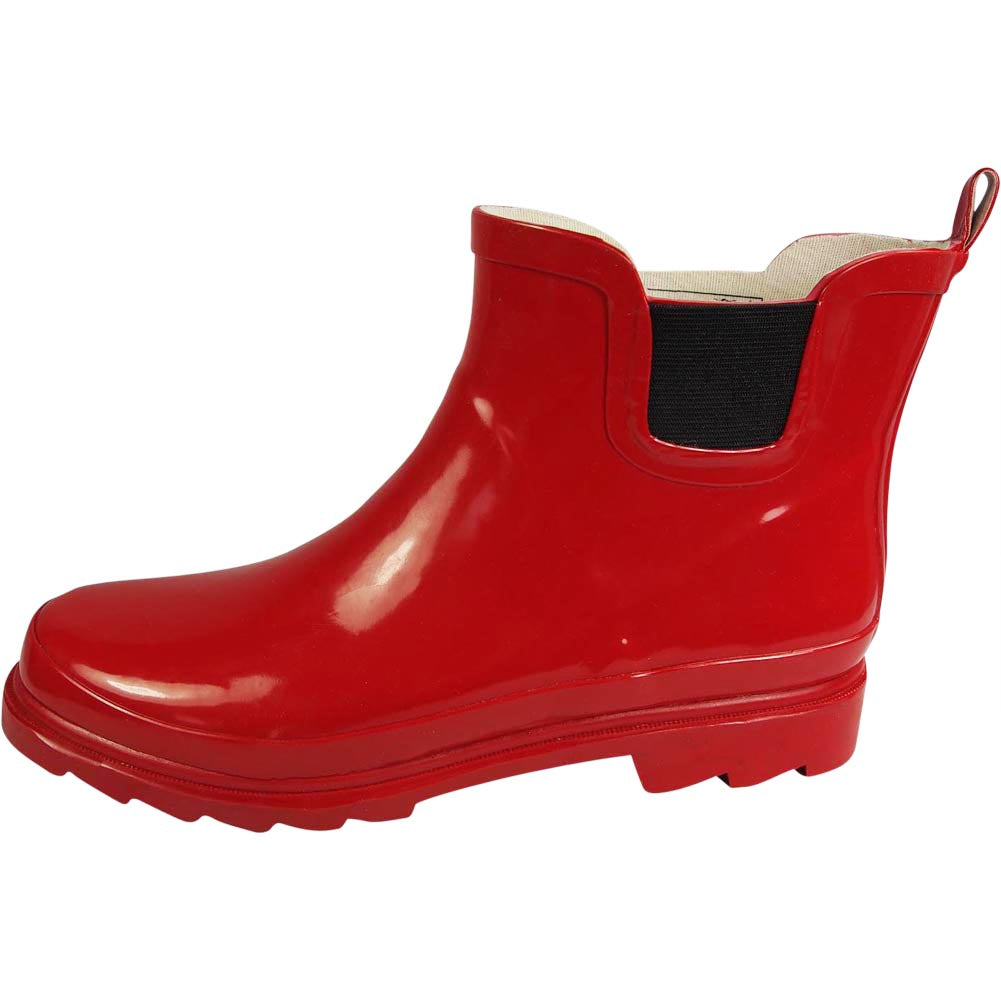 Ankle height rubber on sale boots