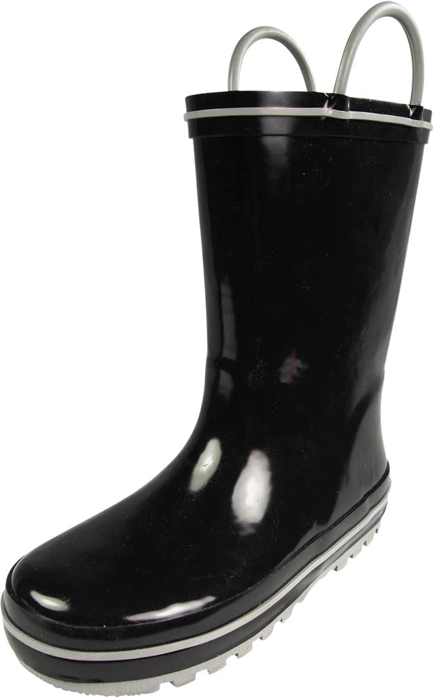 Norty Toddler Waterproof Rubber Rain Boots for Kids Children Boys and Girls