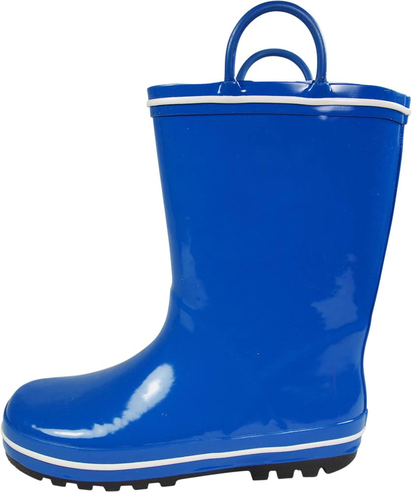 Norty Toddler Waterproof Rubber Rain Boots for Kids Children Boys and Girls