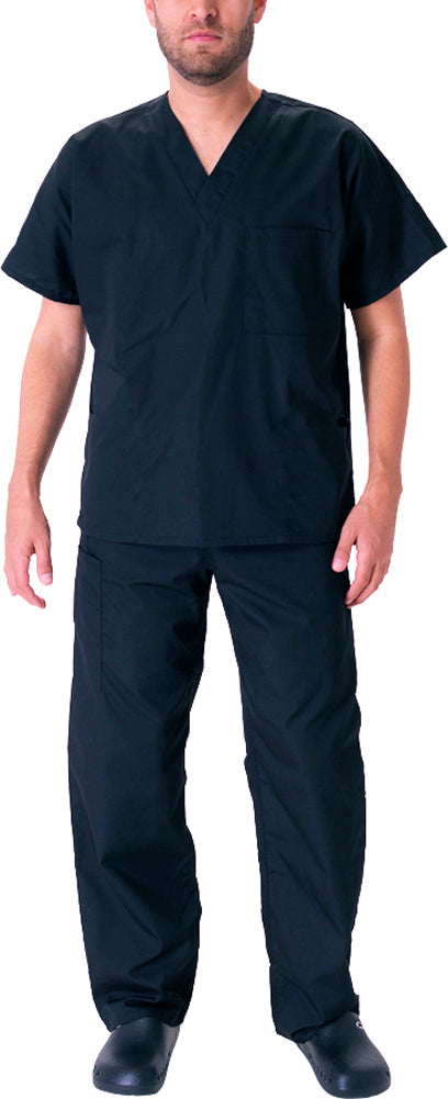 Natural Workwear Mens Authentic EDS Unisex Medical Uniform Cargo Scrub Set