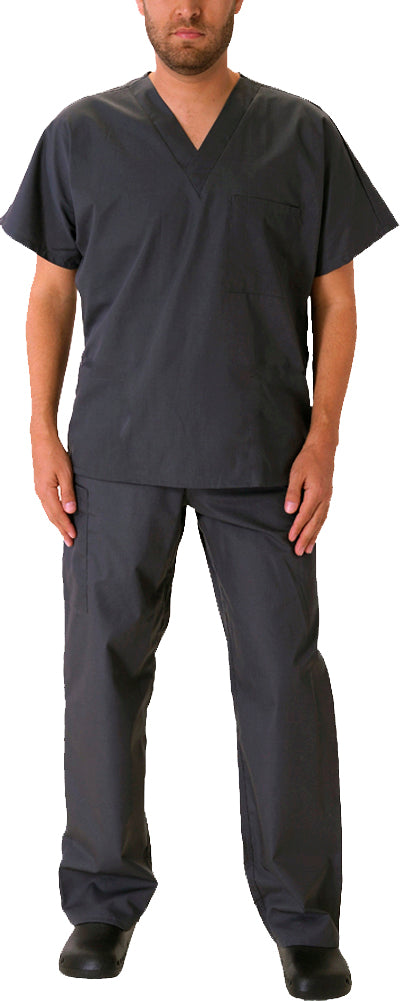 Natural Workwear Mens Authentic EDS Unisex Medical Uniform Cargo Scrub Set