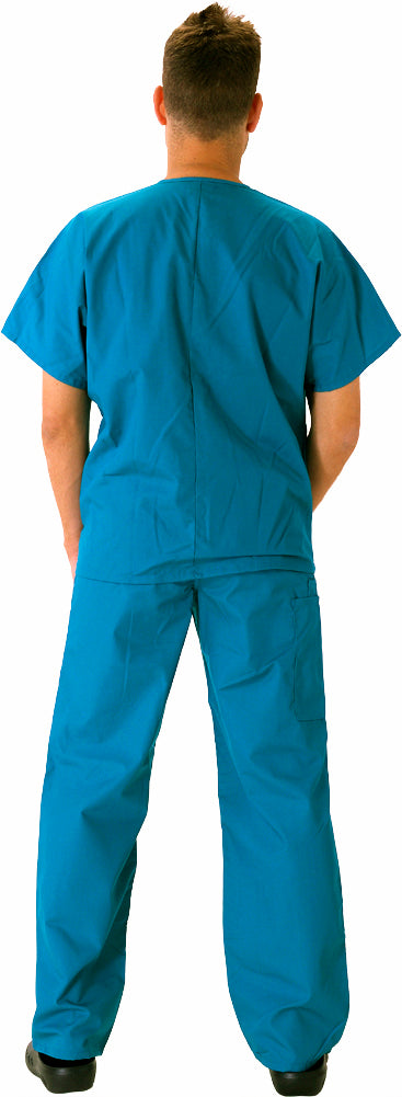 Natural Workwear Mens Authentic EDS Unisex Medical Uniform Cargo Scrub Set