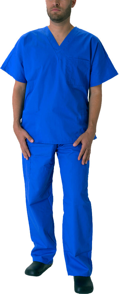 Natural Workwear Mens Authentic EDS Unisex Medical Uniform Cargo Scrub Set