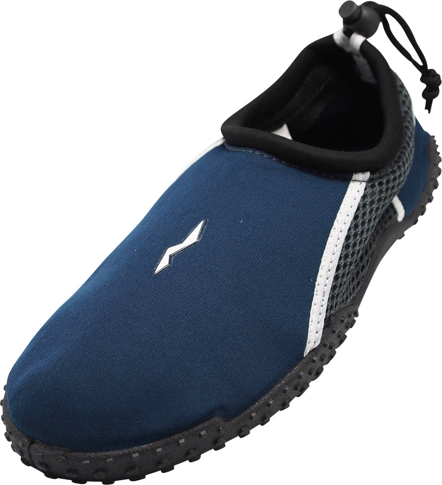 Norty Mens Water Shoes Aqua Socks Surf Beach Pool Swim Slip On