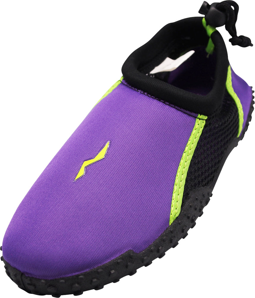 Norty Women's Water Shoes Aqua Socks Beach Pool Yoga Exercise Slip On