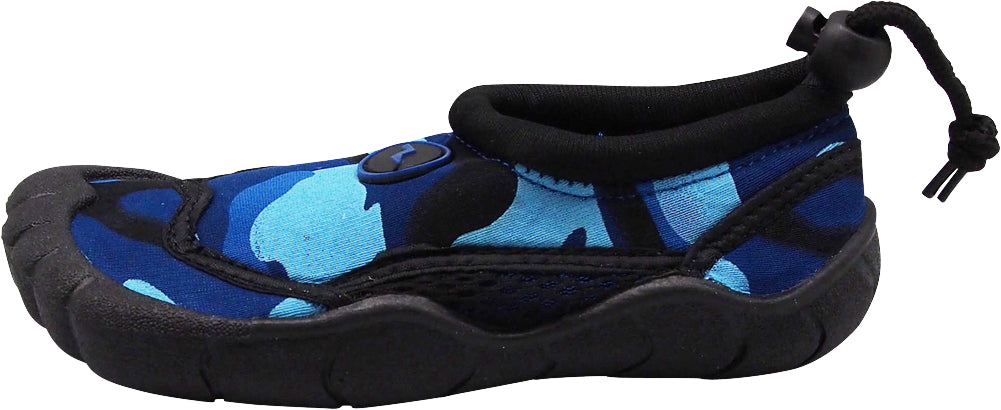 Norty Kids Water Shoes Boys Girls Skeletoe Five Toe Pool Aqua Sock for Children