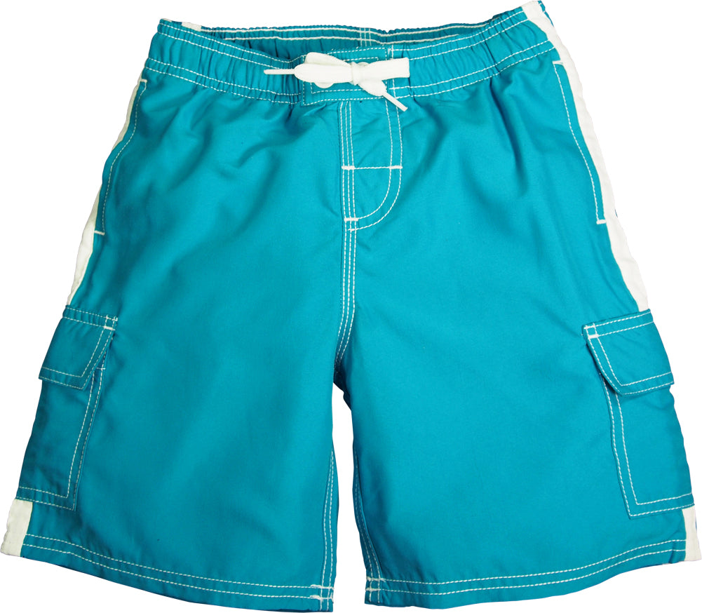 Norty Boys Swim Trunks 4 - 20 Cargo Watershort Swim Suit Boardshort - 6 Colors