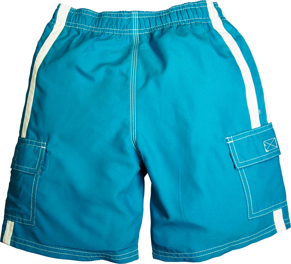 Norty Toddler Boys Cargo Watershort Swim Suit Boardshort Swim Trunks ShopBCClothing