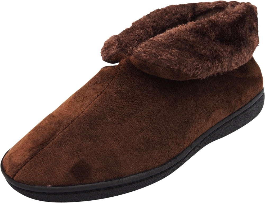 NORTY Women's Memory Foam Slip On Bootie Slipper - Runs 1/2 Size Small