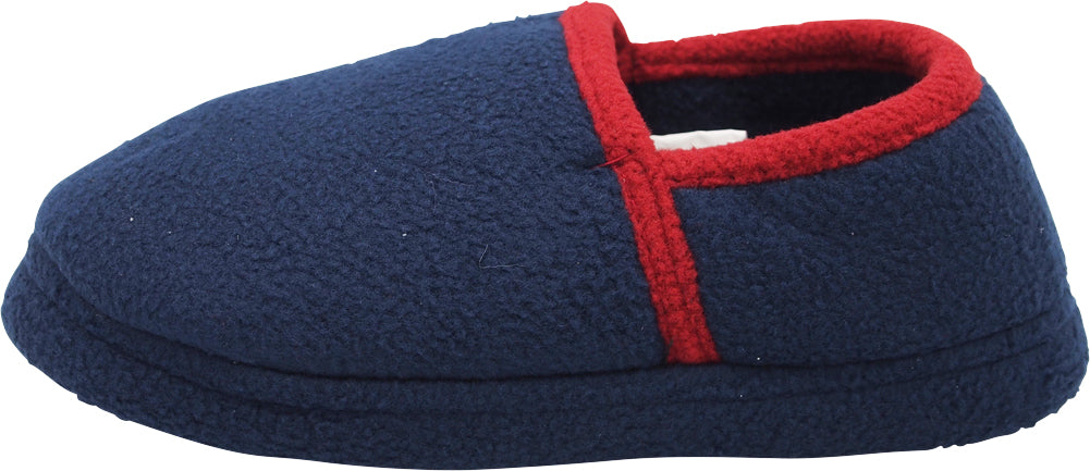 Norty Little Kid / Big Kid Boy's Fleece Memory Foam Slip On Indoor Slippers Shoe, 40833