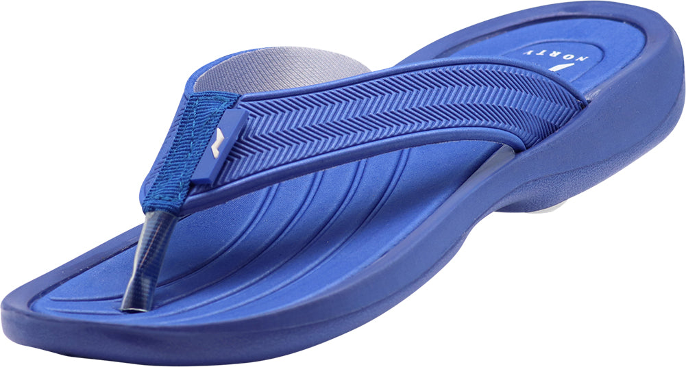 NORTY - Women's Thong Flip Flop Sandals Casual for Beach, Pool, Shower - Runs 1 Size Small