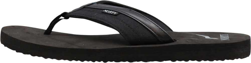 NORTY Men's Everyday Sandals Flip Flop Thong Shoe for Beach, Casual, Outdoor & Indoor