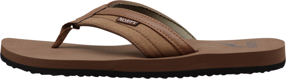 NORTY Men's Everyday Sandals Flip Flop Thong Shoe for Beach, Casual, Outdoor & Indoor