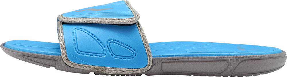 NORTY Young Men's Drainage Slide Sandals Quick Drying Shoe Beach, Pool, Shower RUNS 1 SIZE SMALL