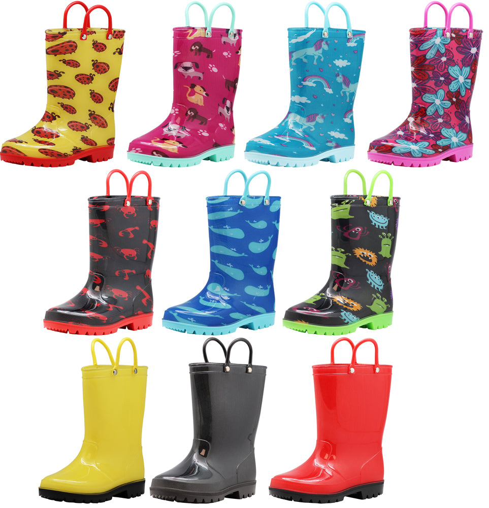 Youth boys hot sale rain boots