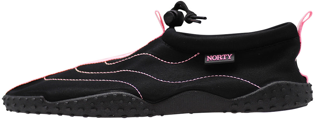 Norty Women's Water Shoes Aqua Socks Surf Yoga Exercise Pool Beach Swim Slip On