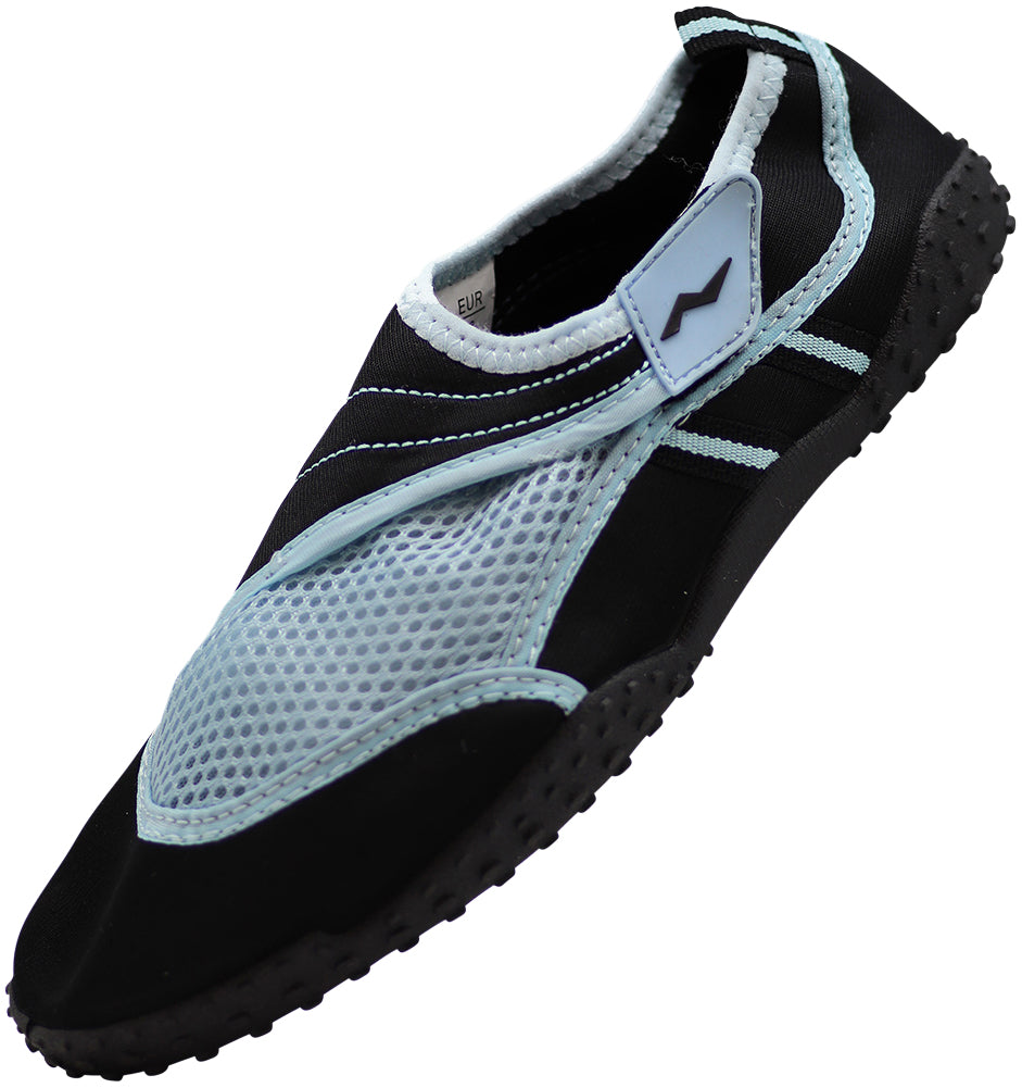 Norty Women's Water Shoes Aqua Socks Surf Yoga Exercise Pool Beach Swim Slip On