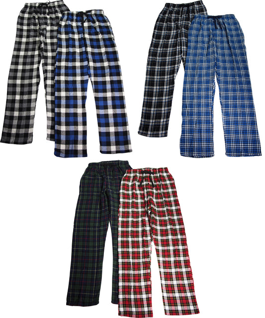 Hanes Big Mens Flannel Pack of 2 Sleep Lounge Pajama Pant