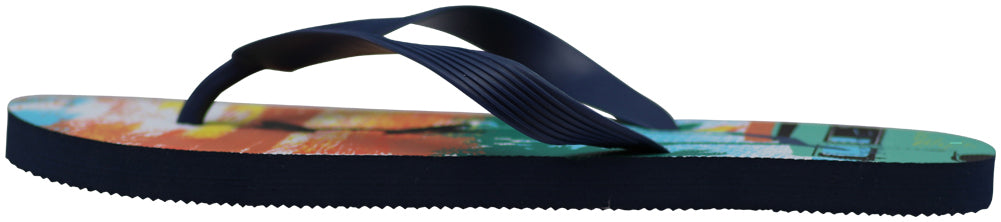 Norty Men's Casual Beach Pool Everyday Flip Flop Thong Sandal Shoe