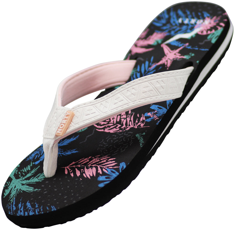 Norty Women's Beach, Pool, Everyday Flip Flop Thong Sandal - Choose your style