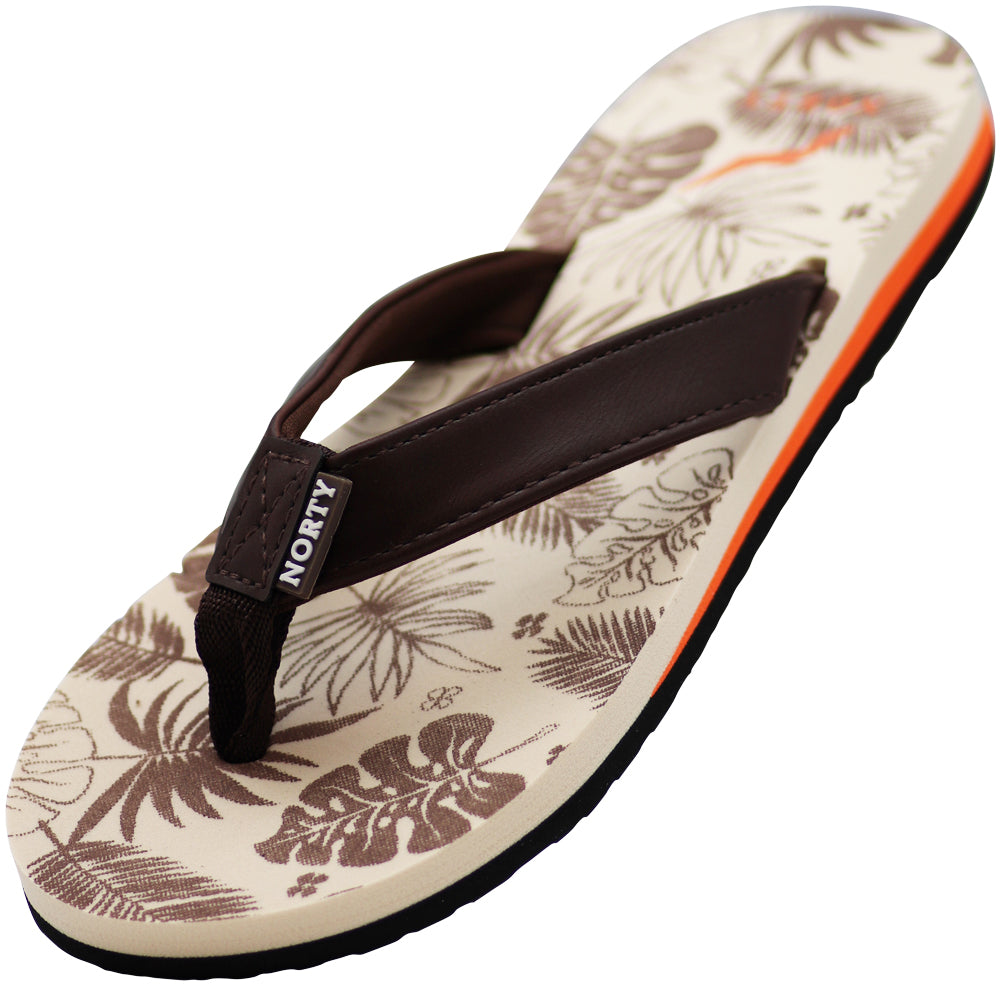 Norty Women's Beach, Pool, Everyday Flip Flop Thong Sandal - Choose your style