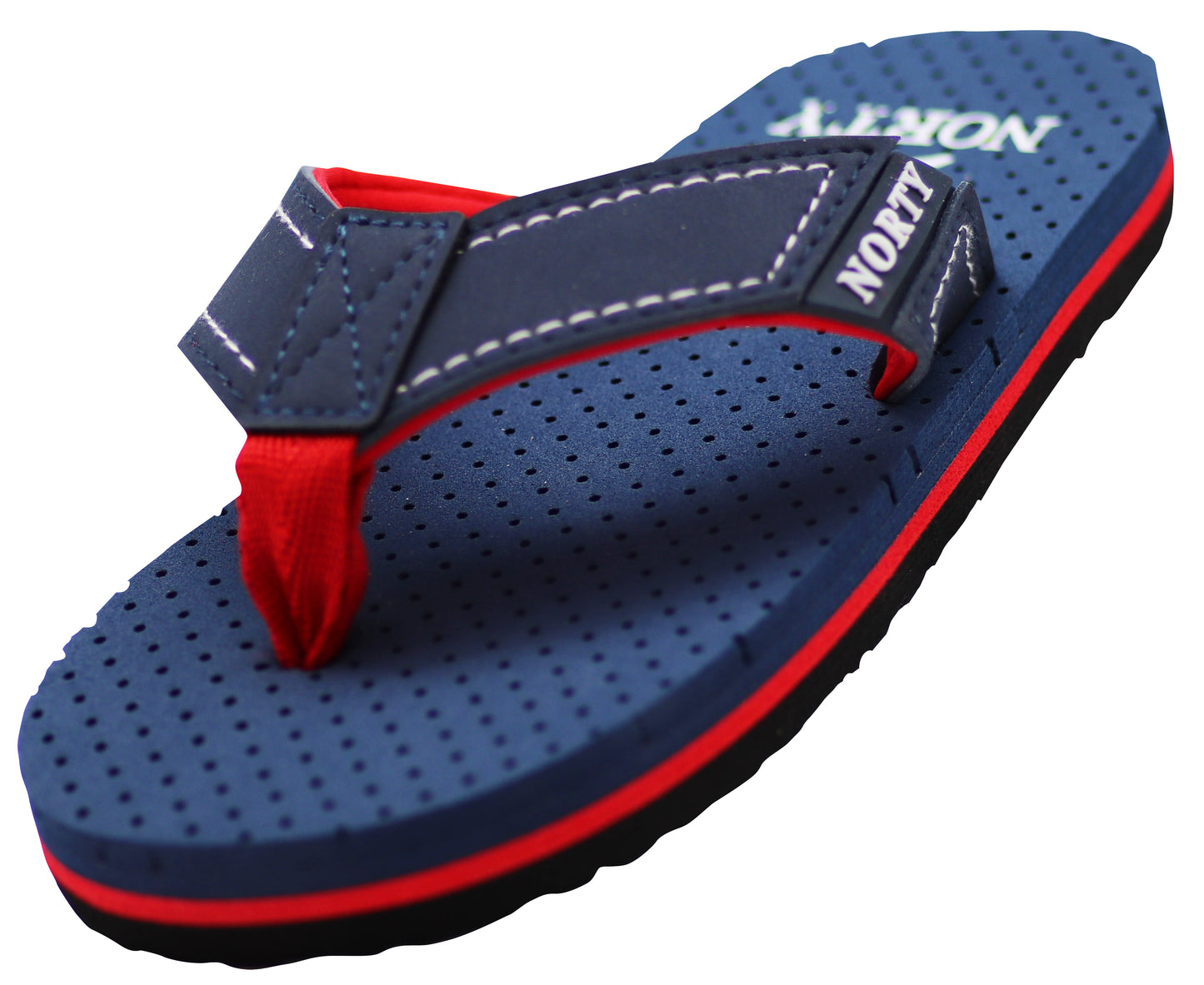 NORTY Boy's Flip Flop for The Beach, Pool, Everyday - Runs One Size Small