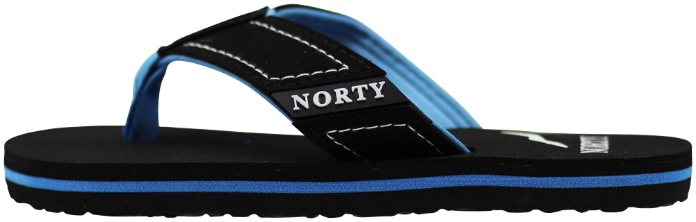 NORTY Boy's Flip Flop for The Beach, Pool, Everyday - Runs One Size Small