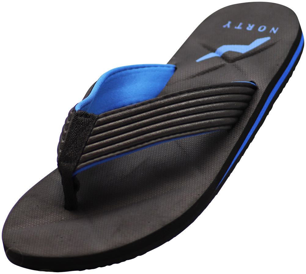 Norty Men's Soft EVA Flip Flop Thong Sandal Shoe