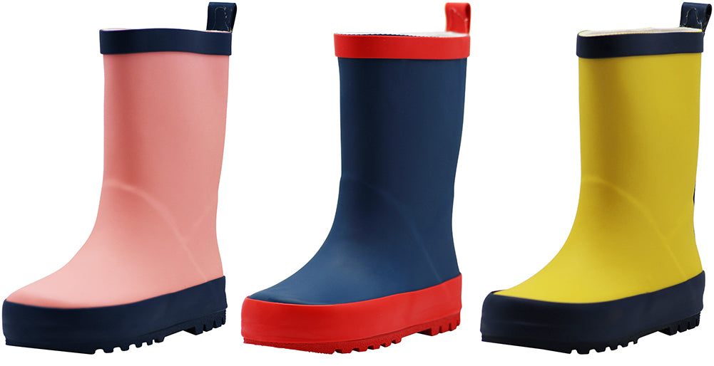 Norty Little Kid Big Kids Boys Girls Waterproof Rubber Rain Boots