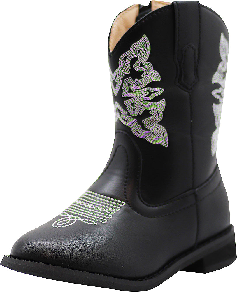 NORTY Boy's Girl's Unisex Western Cowboy Boot for Toddlers