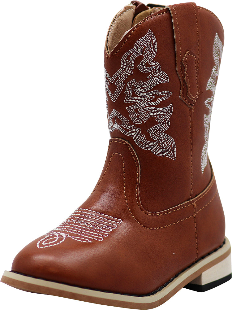 NORTY Boy's Girl's Unisex Western Cowboy Boot for Toddlers