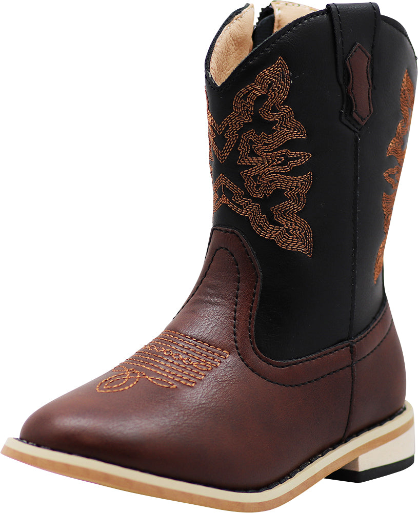 NORTY Boy's Girl's Unisex Western Cowboy Boot for Toddlers