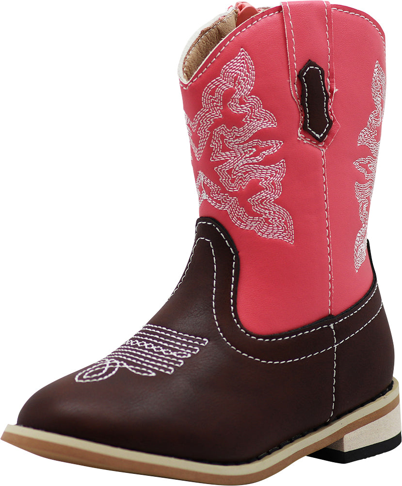 NORTY Boy's Girl's Unisex Western Cowboy Boot for Toddlers