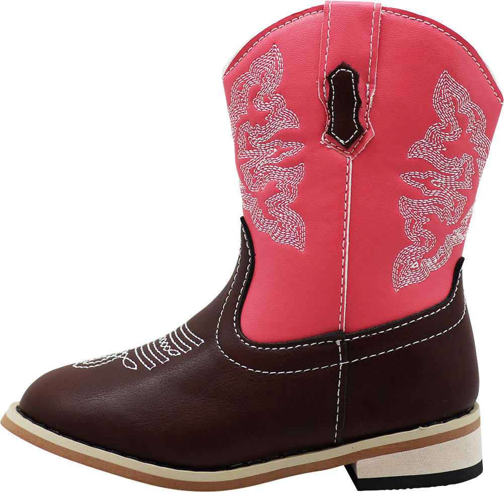 NORTY Boy's Girl's Unisex Western Cowboy Boot for Toddlers