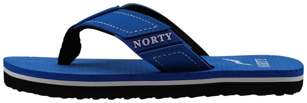 NORTY Boy's Flip Flop for The Beach, Pool, Everyday - Runs One Size Small