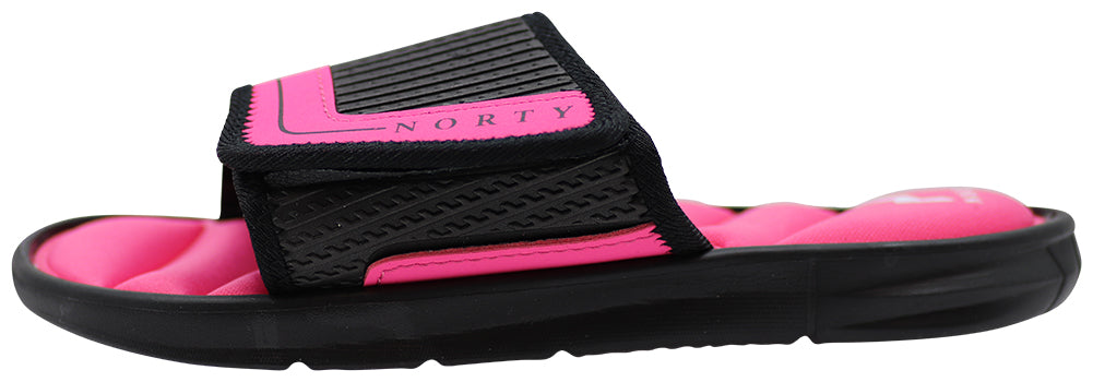 Norty Boys Girls Memory Foam Casual Slide Strap Shower Sandals Slip On -  ShopBCClothing