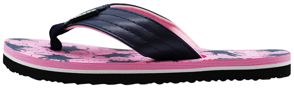 NORTY Girl's Casual Flip Flop Sandals For Beach, Pool or Everyday Runs 1 Size Small