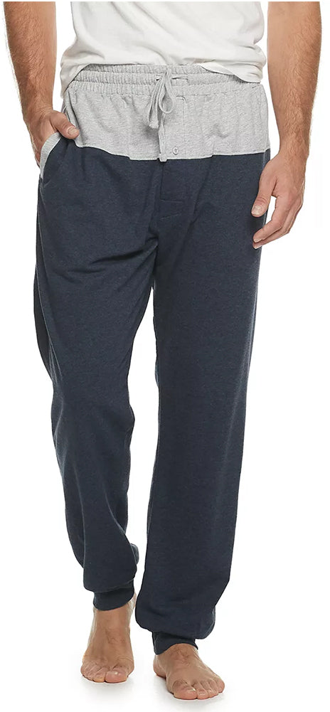 Hanes Men's French Terry Sleep Lounge Pajama Jogger Pant