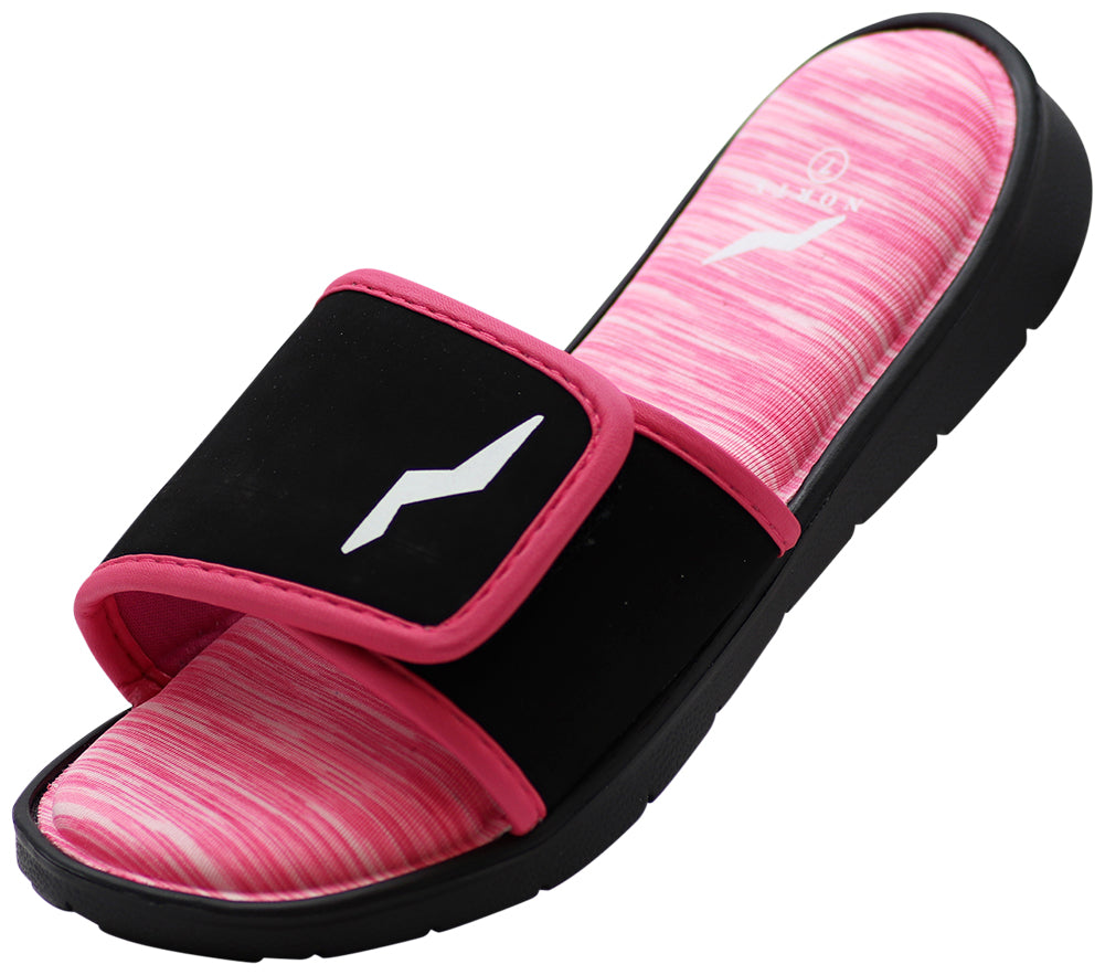 NORTY Women's Memory Foam Footbed Sandals - Runs 1 Size Small