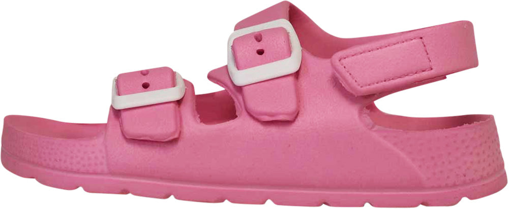 Norty Boy Girl Children Toddler Little and Big Kid 2 Strap Slide Sandal