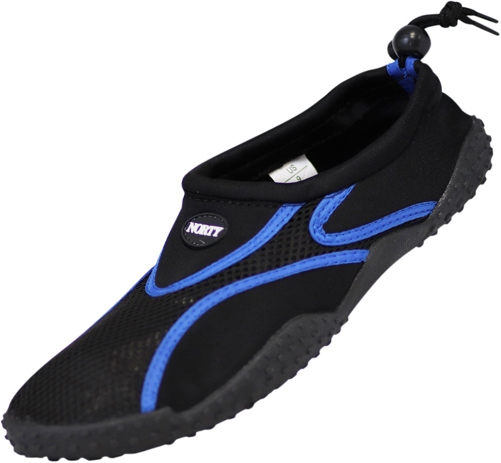 Norty Mens Water Shoes Aqua Socks Surf Beach Pool Swim Slip On