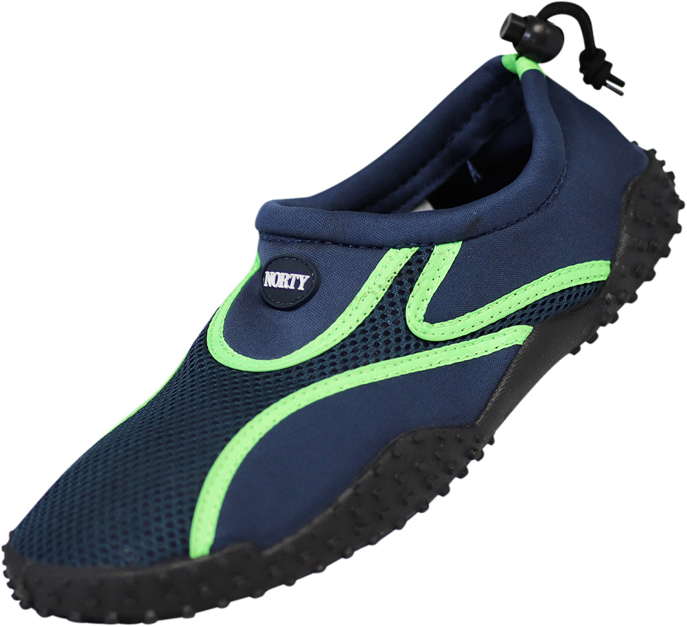 Norty Mens Water Shoes Aqua Socks Surf Beach Pool Swim Slip On