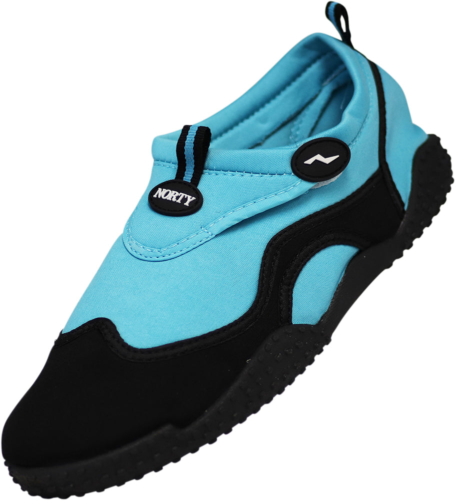 Norty Women's Water Shoes Aqua Socks Beach Pool Yoga Exercise Slip On