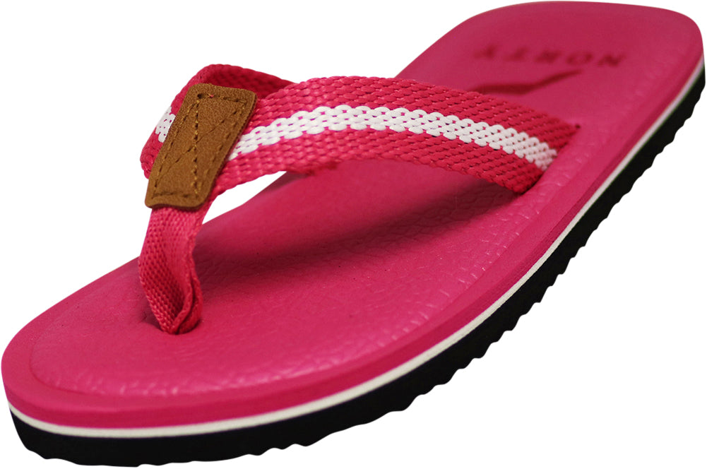 NORTY Girl's Casual Flip Flop Sandals For Beach, Pool or Everyday Runs 1 Size Small